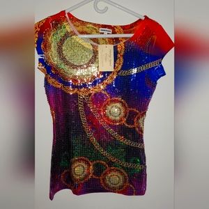 Sequin top